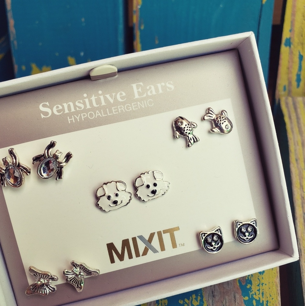 NWT! Mix it Earring Set